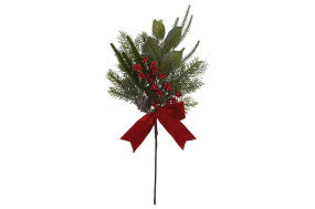 RAMA NAVIDAD PVC 25x12x56