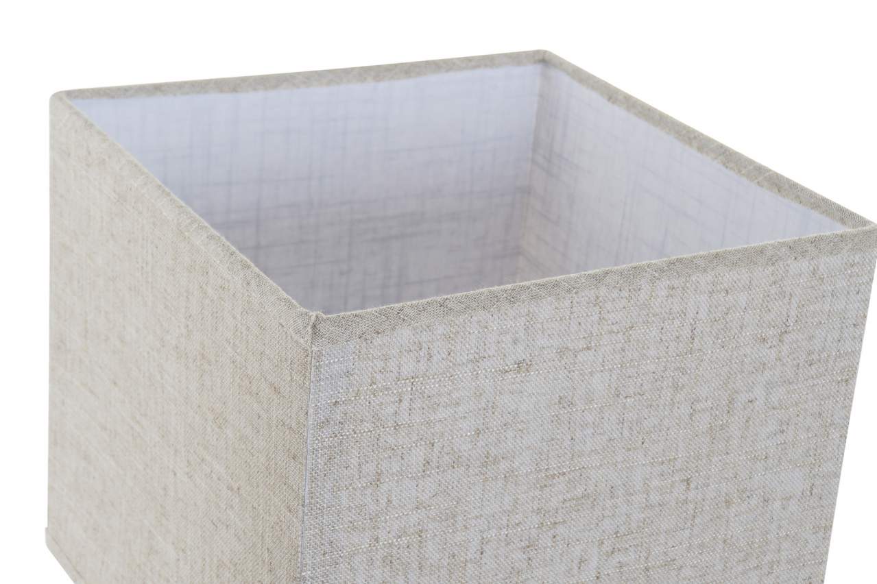 Lampara Sobremesa Abeto Lino 25X25X52 2 Surt.