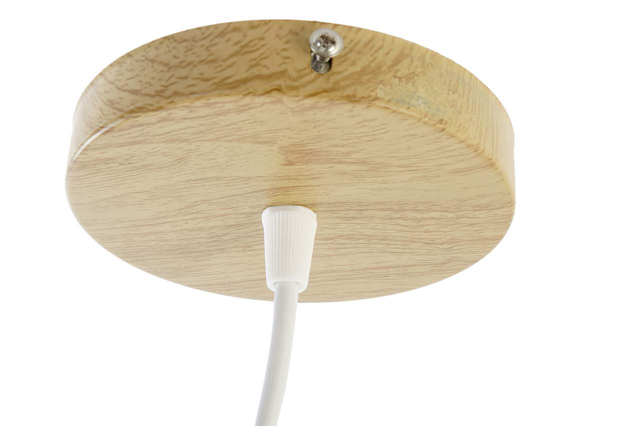 Lampara Techo Bambu 50X50X37 Natural