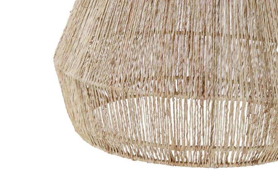 Pantalla Yute Metal 38X38X42 Natural