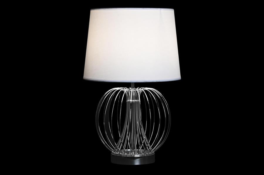 Lampara Sobremesa Metal 32_5X32_5X52 2 Surt.