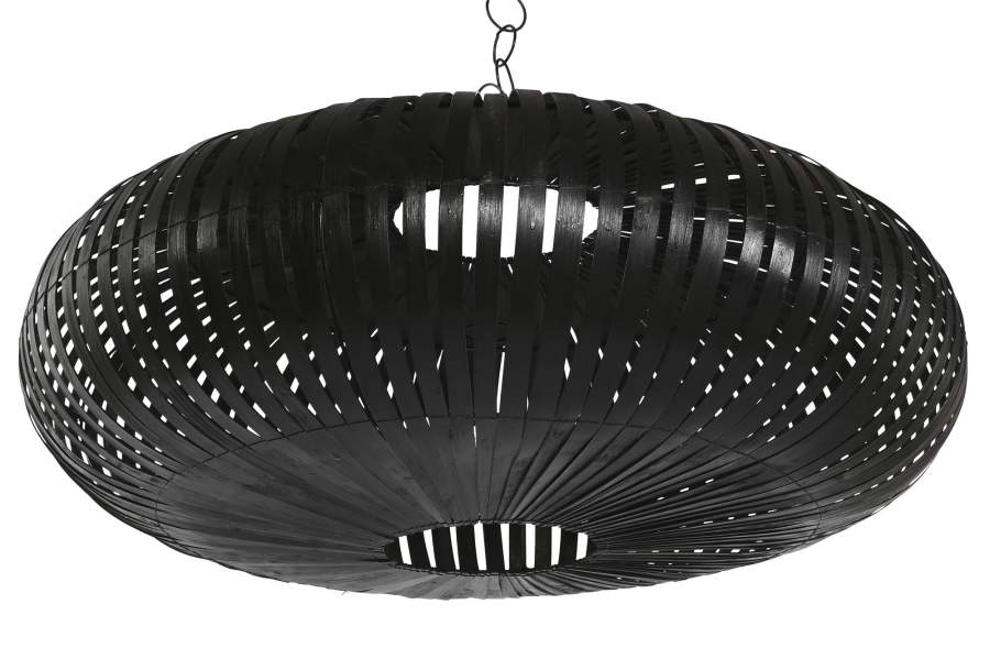 Pantalla Bambu 80X80X30 Techo Negro