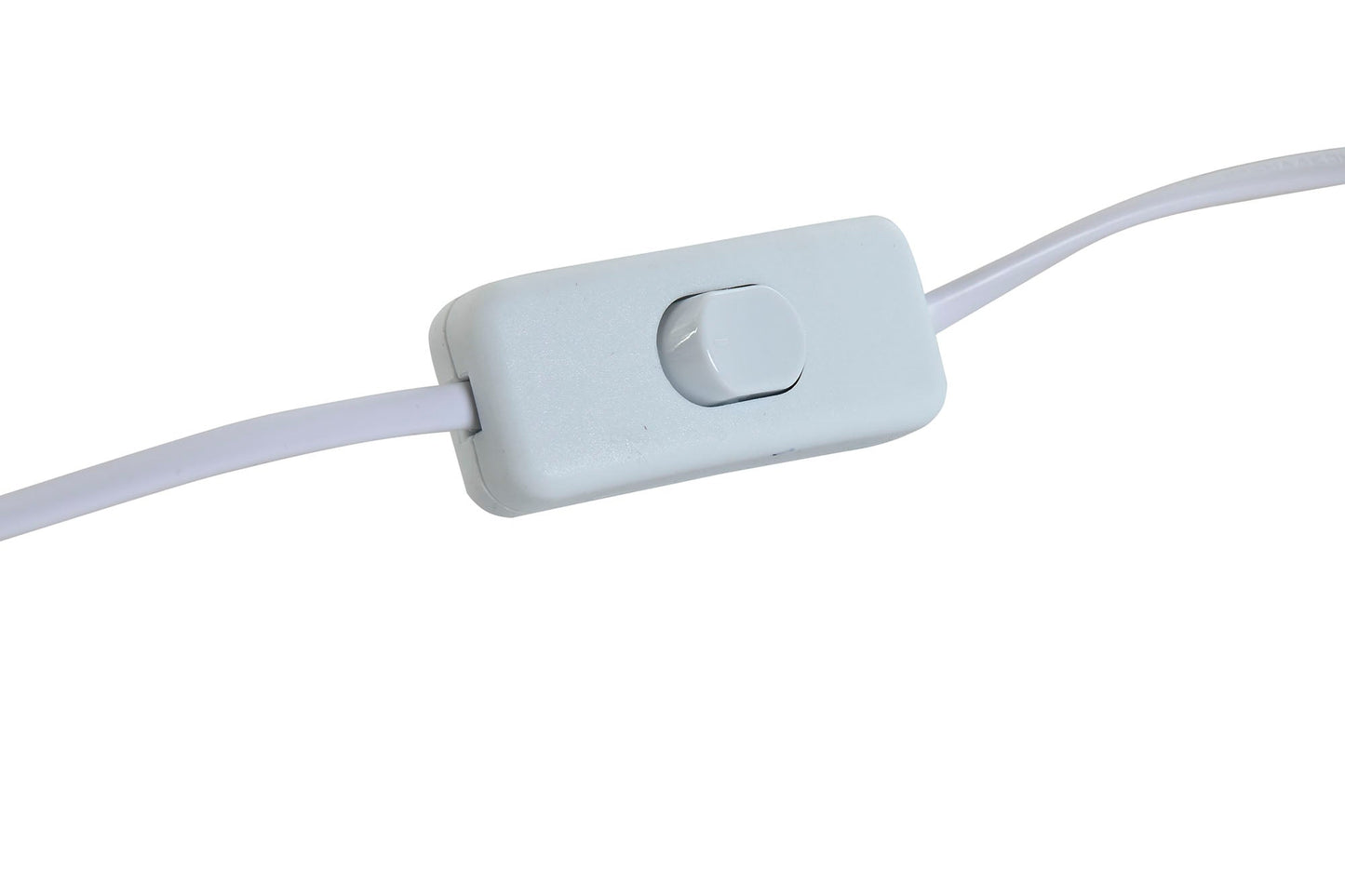 Lampara Sobremesa Porcelana 36X36X62 Ondas Blanco