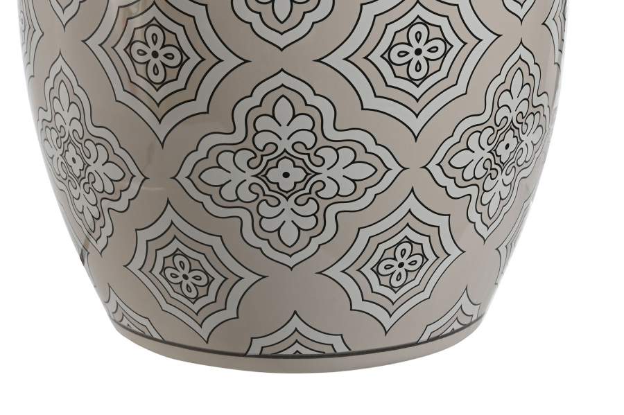 Lampara Sobremesa Ceramica 43_5X43_5X61 Azulejo