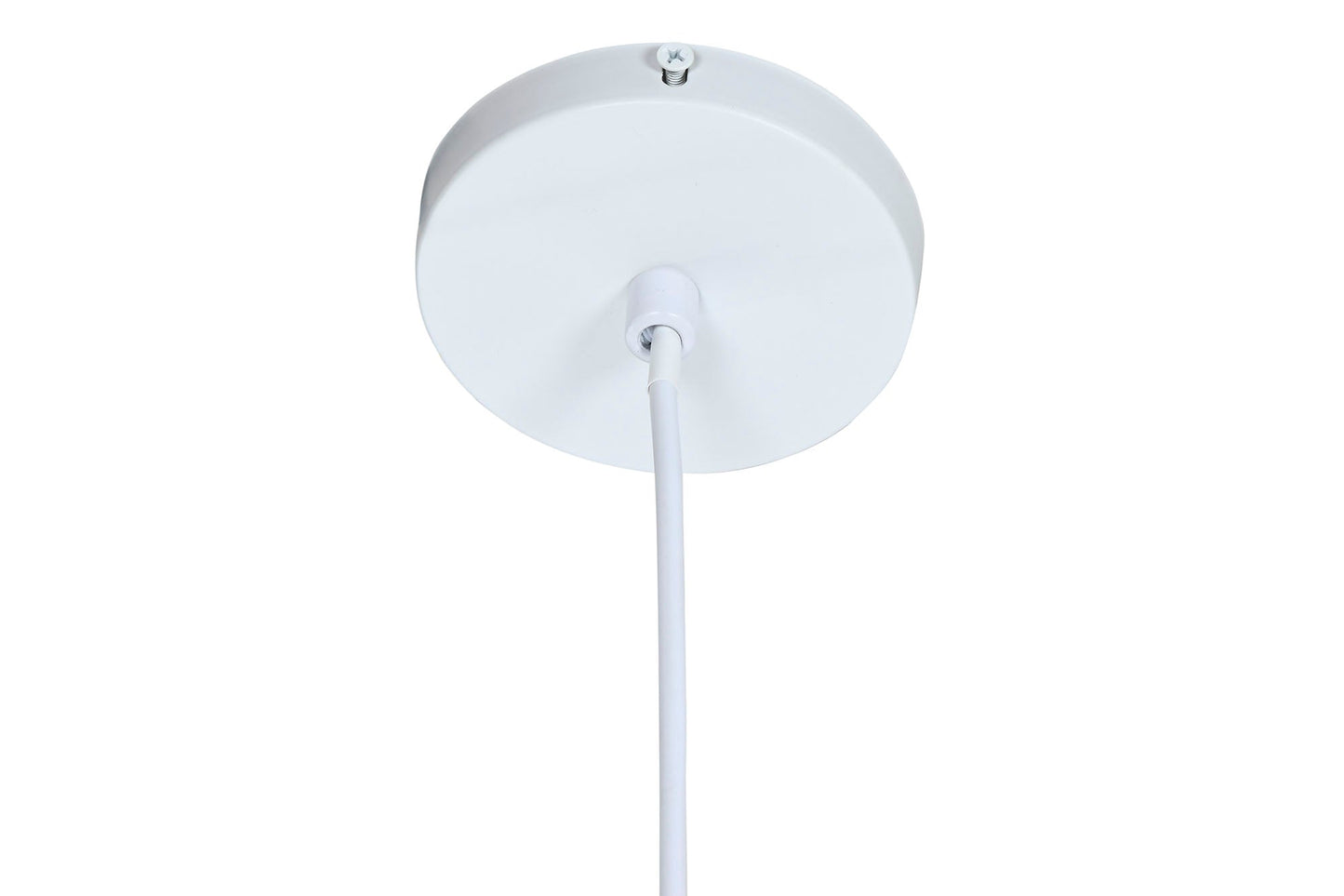 Lampara Techo Ratan 30X30X65 Hecha A Mano Natural