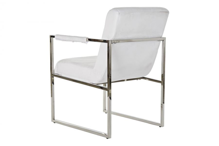 Butaca Acero Poliester 56X68X92 Blanco