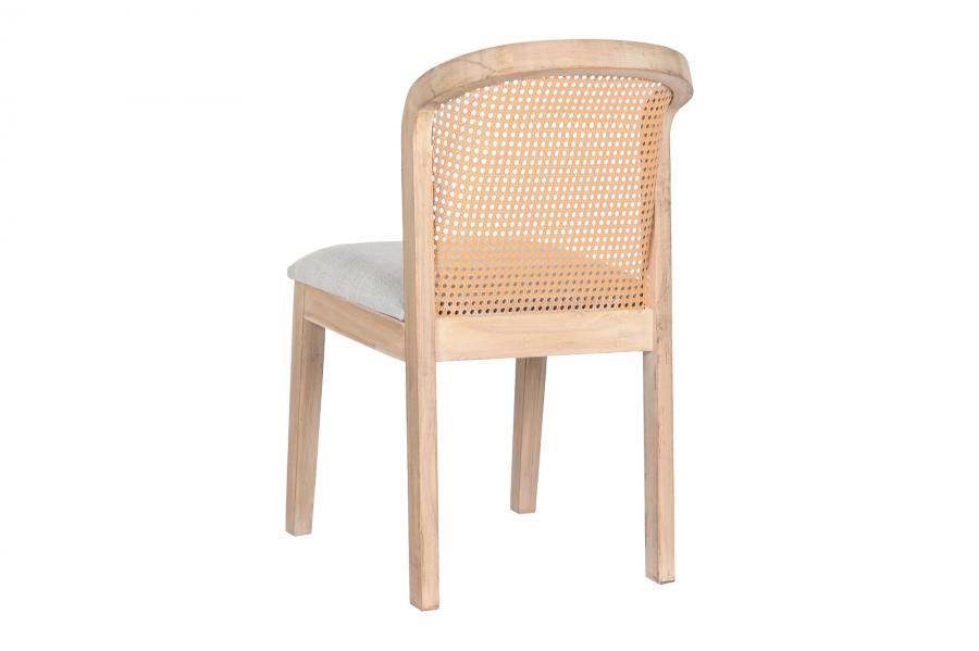Silla Abeto Poliester 46X61X86 Gris Claro