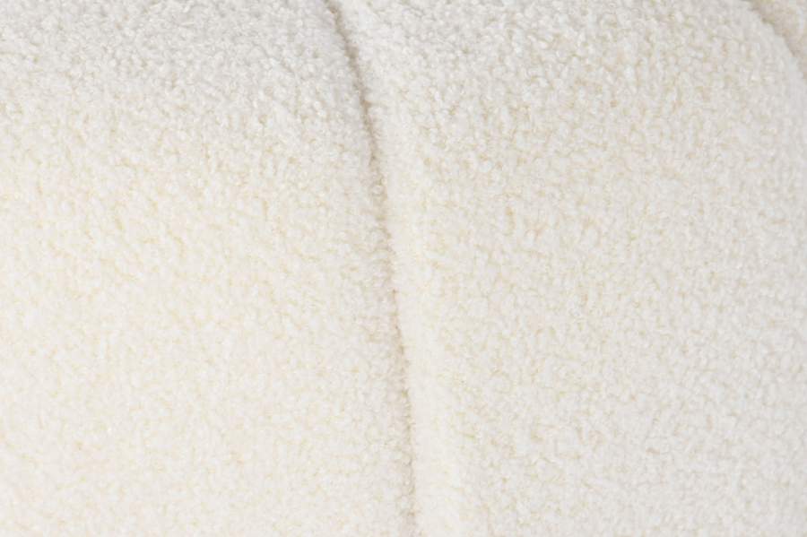 Reposapies Poliester 50X50X37 Borreguito Blanco