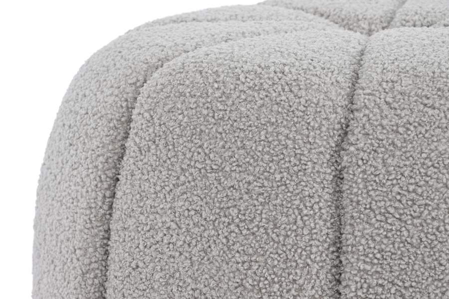 Reposapies Poliester 50X50X38 Borreguito Gris
