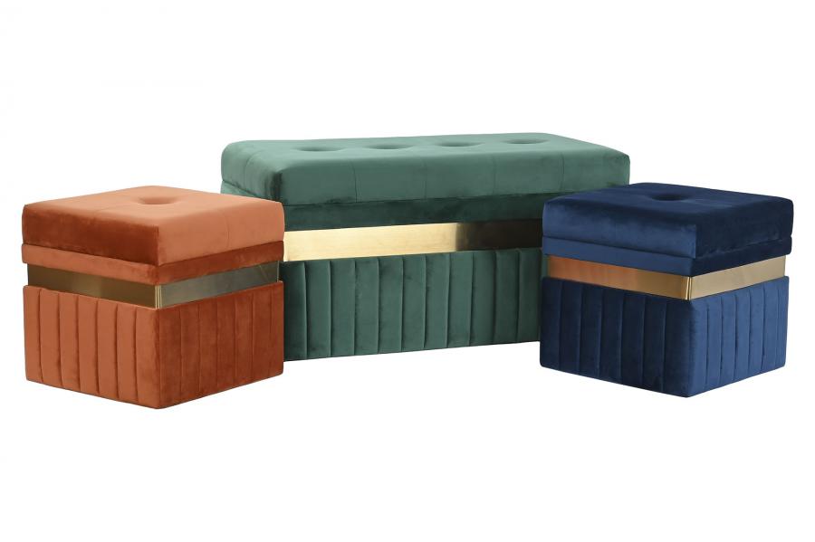 Descalzadora Set 3 Poliester Mdf 93X47X45