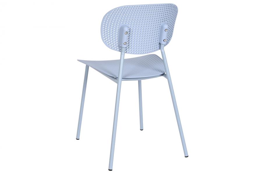Silla Pp Metal 51_5X46X79 Azul Celeste