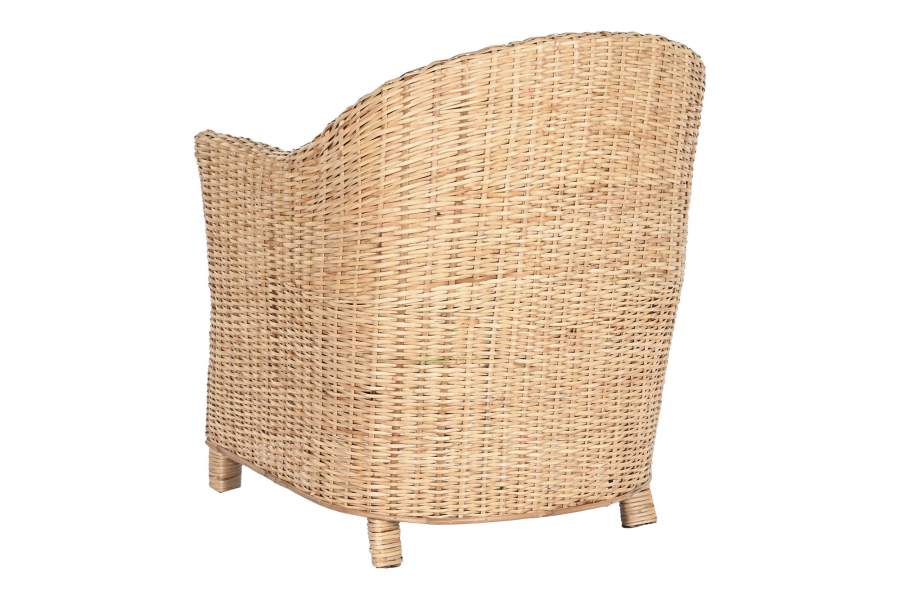 Sillon Ratan 67X64X86 Con Cojin Natural