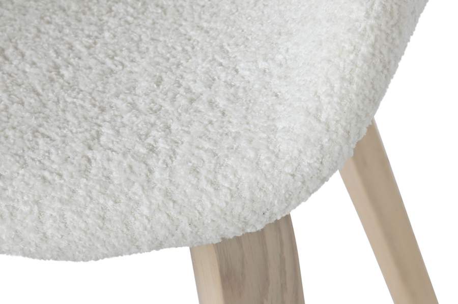 Silla Madera Poliester 52_5X67_5X82 Blanco