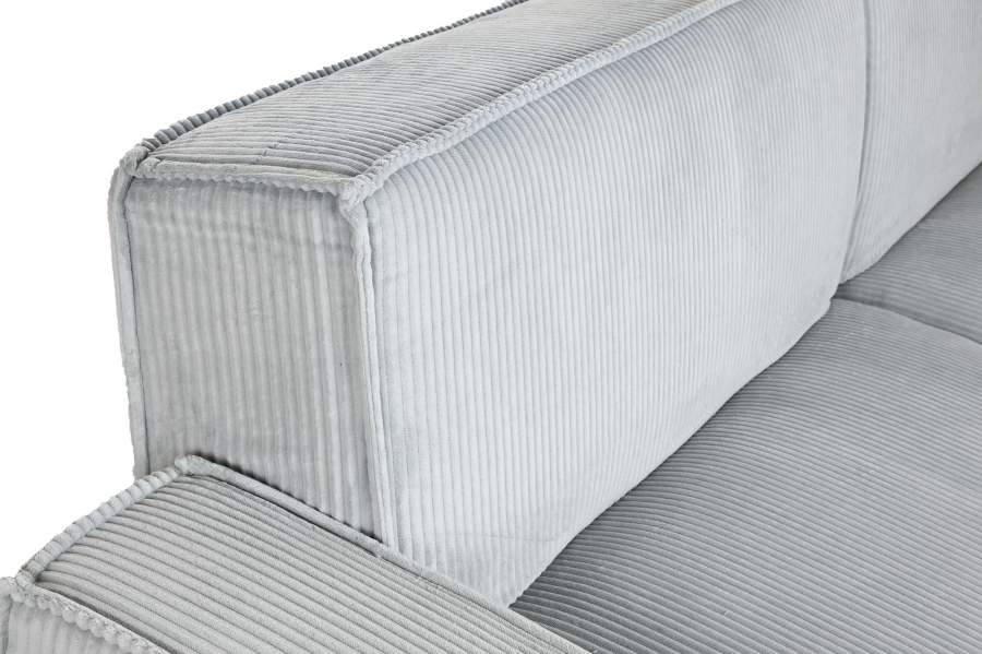 Sofa Cama Poliester 230X94X75 Pana Verde Menta