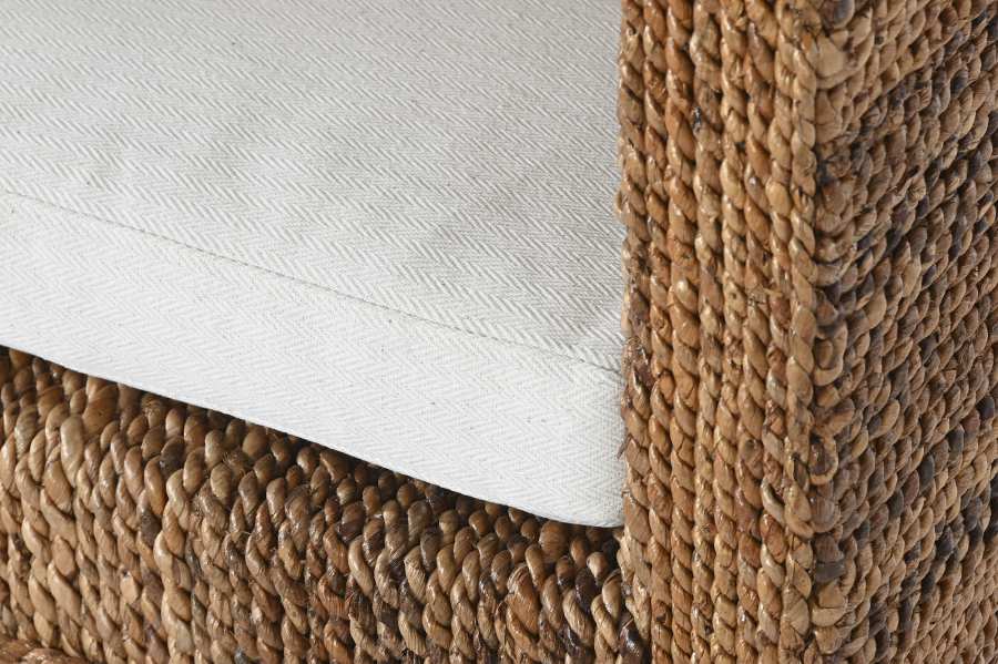 Sillon Fibra Teca 60X60X86 Incluye Cojin Natural