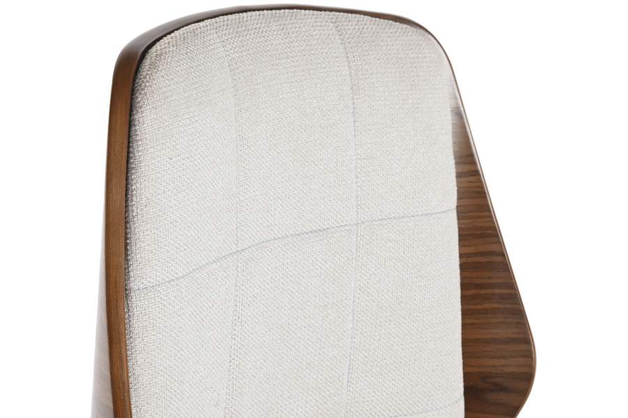 Taburete Poliester Nogal 50X52X120 Ajustable