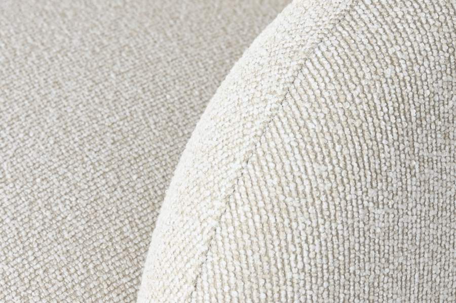 Sofa Madera Poliester 196X94_5X71 Bucle Blanco