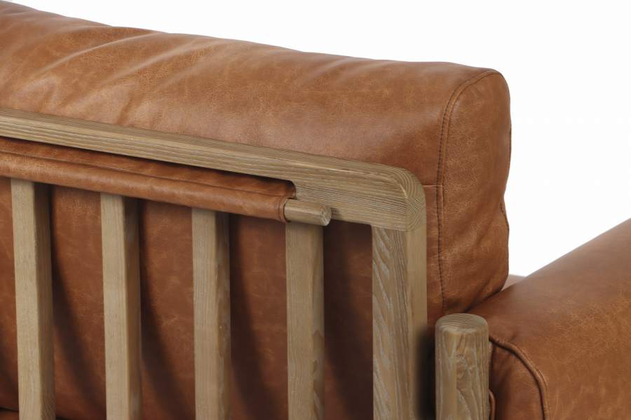 Butaca Fresno Pu 94X80X82 Marron