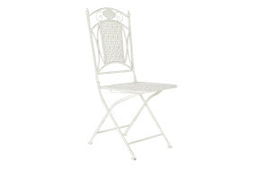 SILLA METAL BLANCO