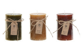 VELA CERA 6,8X6,8X10 300 GR, 55 HORAS