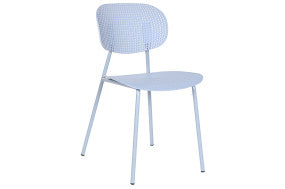 SILLA PP METAL 51,5X46X79 azul
