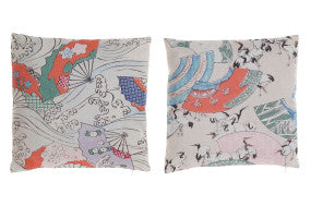 COJIN POLIESTER 40X10X40 350 GR. ABANICO