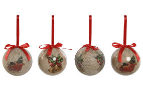 BOLA DECORACION SET 14 PVC