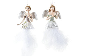 DECORACION COLGANTE RESINA 6X4X7 ANGEL