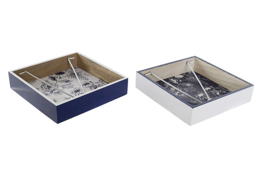 SERVILLETERO MDF METAL GIRASOLES