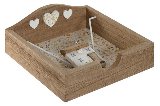 SERVILLETERO MDF METAL MULTICOLOR