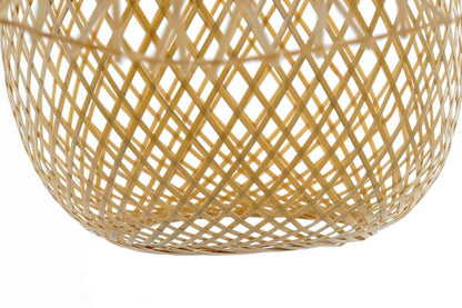 Lampara Techo Bambu 55X55X19 Pamela Natural