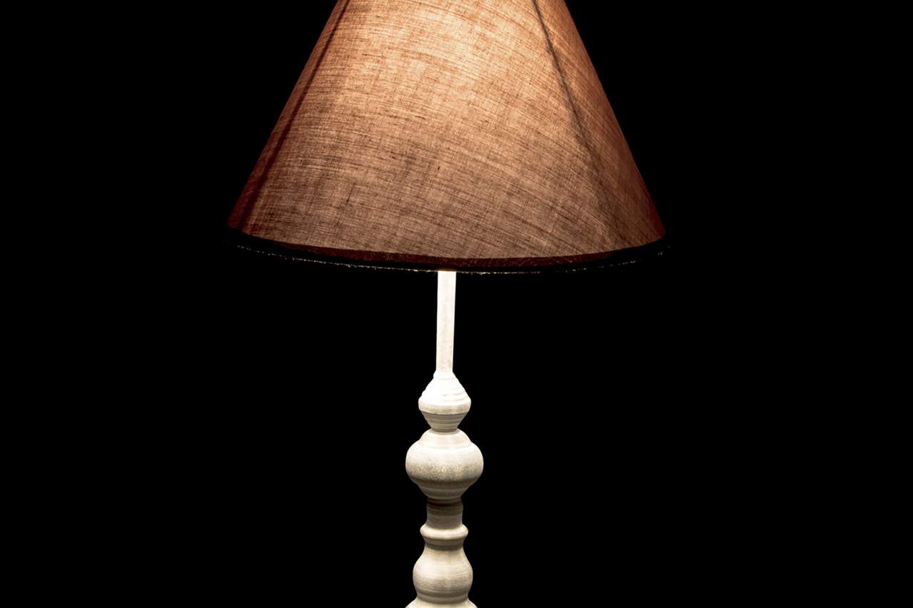 Lampara Sobremesa Metal 25X25X48 25 2 Surt.