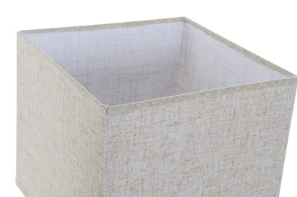 Lampara Sobremesa Abeto Lino 25X25X52 2 Surt.