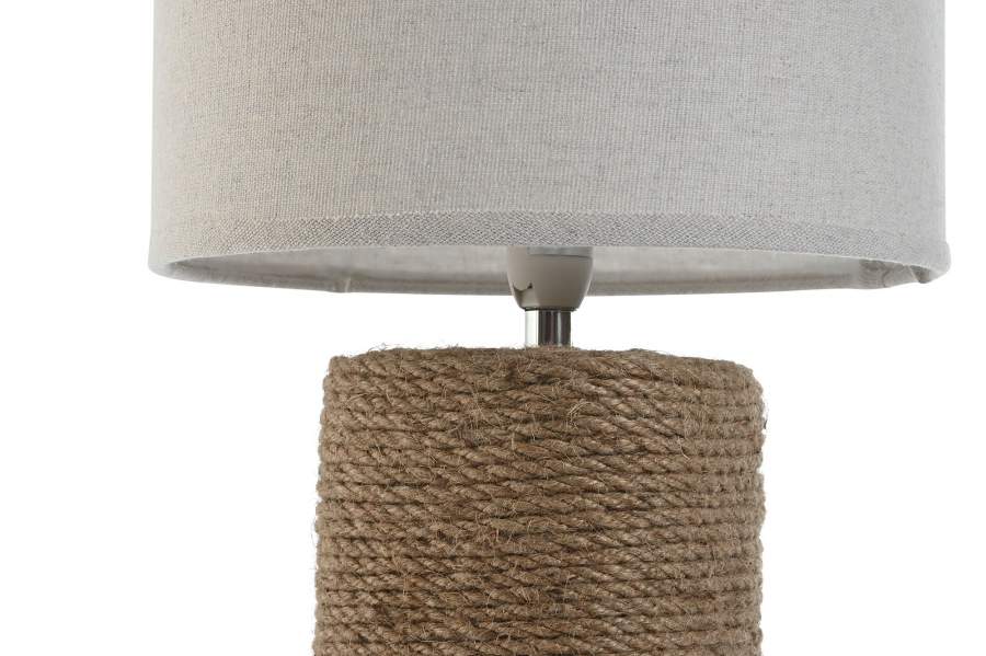 Lampara Sobremesa Cuerda Dolomite 24X24X52 Marron