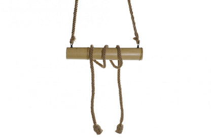 Lampara Techo Bambu Cuerda 51X15X15 2 Bombillas