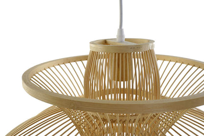 Lampara Techo Bambu 50X50X37 Natural