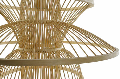 Lampara Techo Bambu 50X50X37 Natural