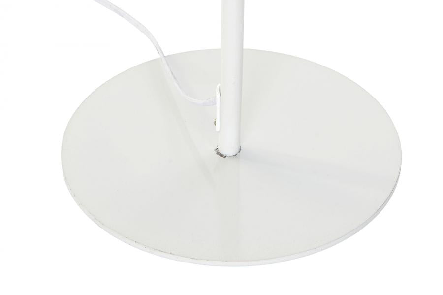 Lampara Pie Metal Poliester 40X40X158 Natural