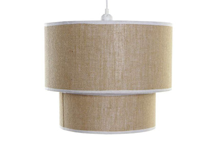 Lampara Techo Poliester 40X40X32 Natural Marron