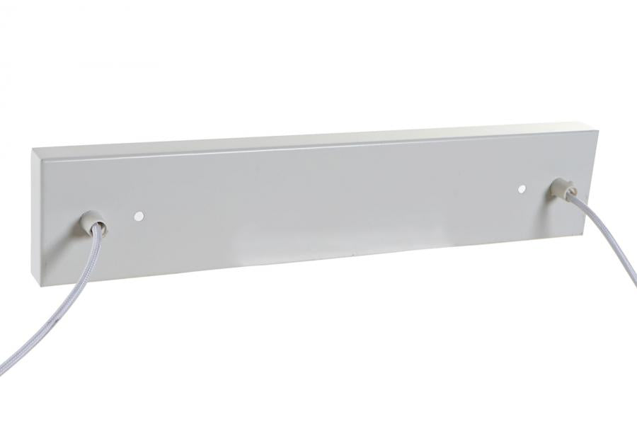 Lampara Techo Madera Metal 100X7X160 2 Surt.