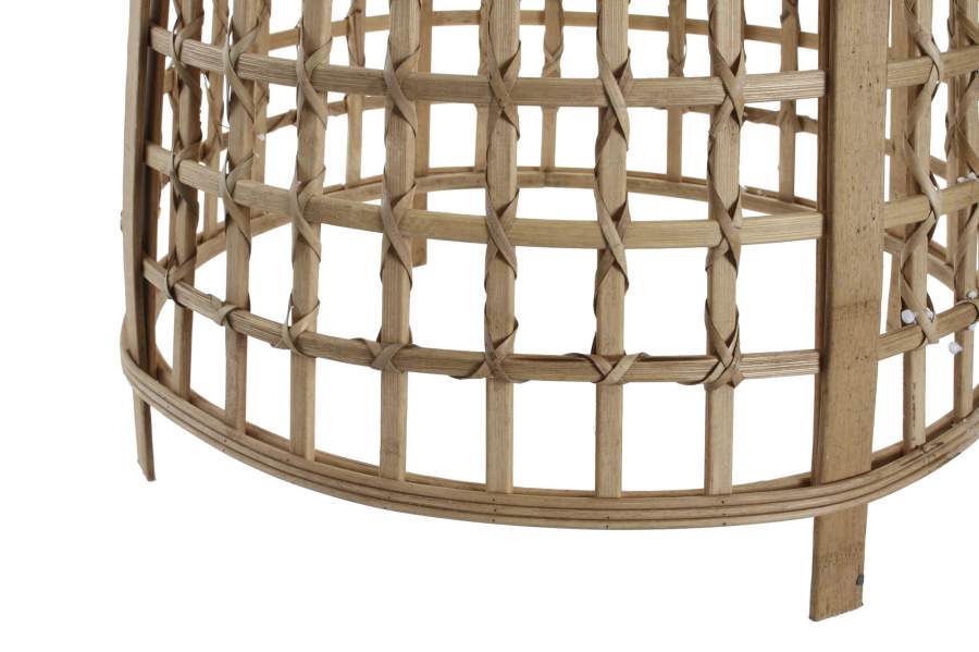 Lampara Techo Ratan 42X42X63 Natural