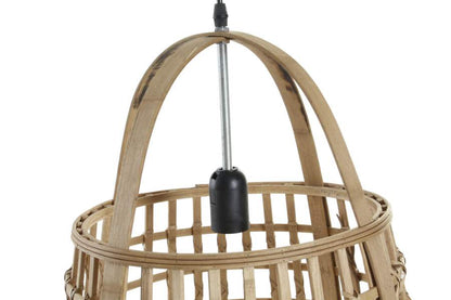 Lampara Techo Ratan 42X42X63 Natural