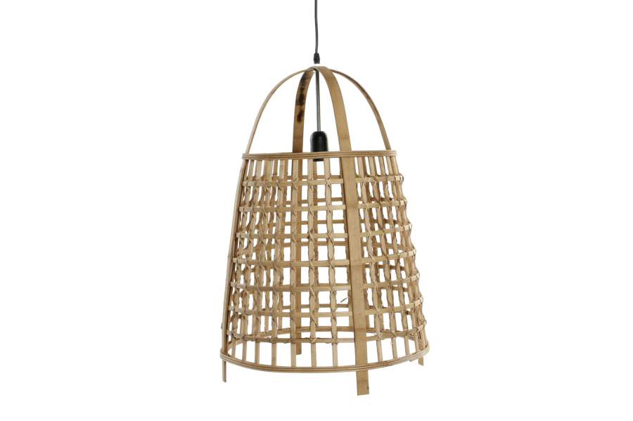 Lampara Techo Ratan 42X42X63 Natural