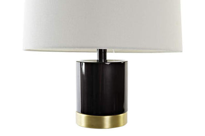 Lampara Sobremesa Metal 38X38X65 Blanco