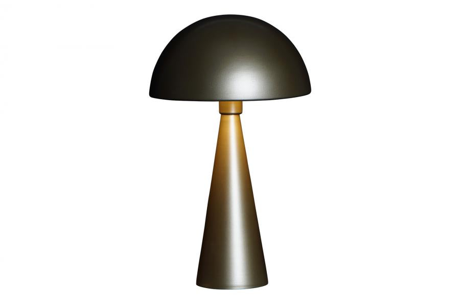 Lampara Sobremesa Metal 22X22X36 E14 Dorado
