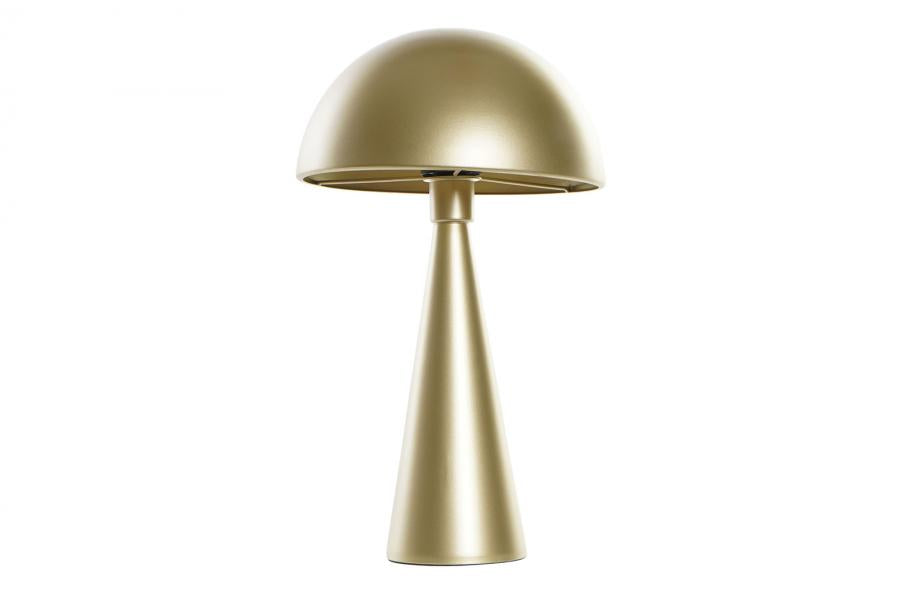 Lampara Sobremesa Metal 22X22X36 E14 Dorado