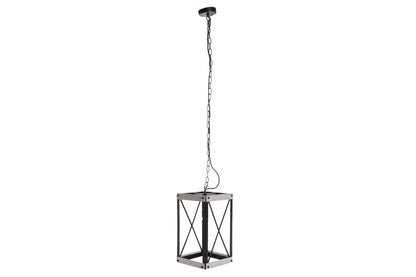 Lampara Techo Metal Metal 25X25X43 E27 Marron