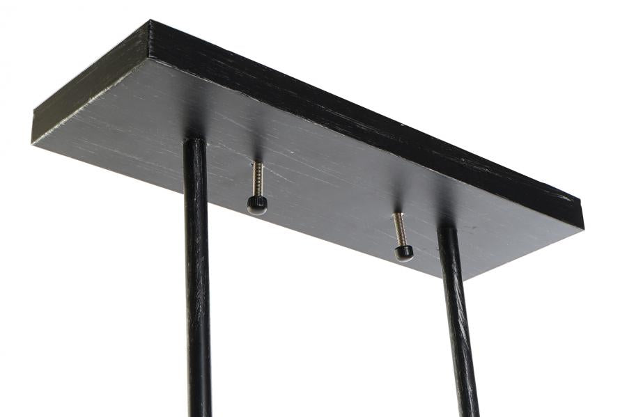 Lampara Techo Aluminio Cristal 50X11X20