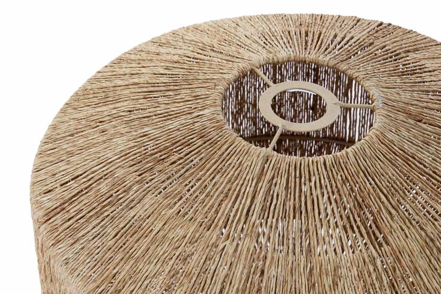 Pantalla Yute Metal 40X40X28 Natural