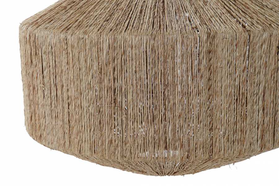 Pantalla Yute Metal 40X40X28 Natural